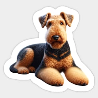 Airedale Terrier Sticker